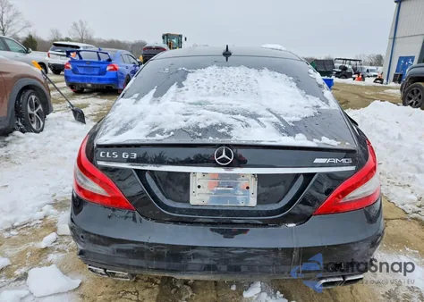 2013 Mercedes-Benz Cls 63 Amg from USA, damaged, VIN WDDLJ7EB4DA083998